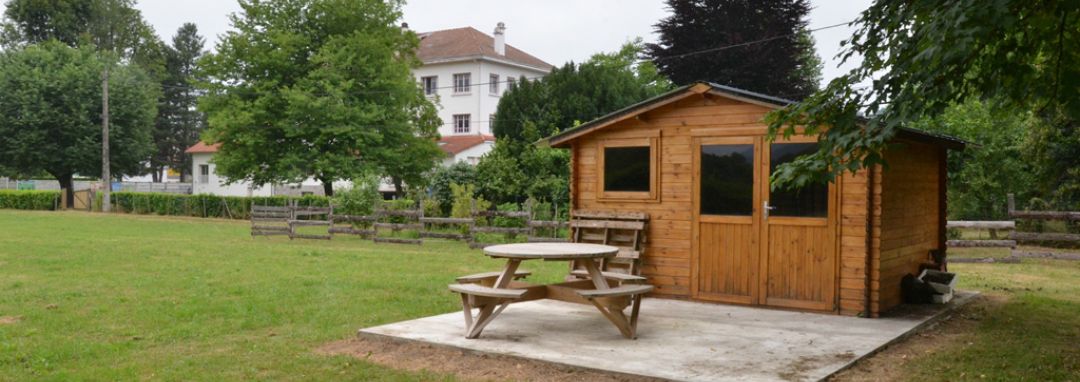 ITEP Béroï - Cabane de jardin et potager