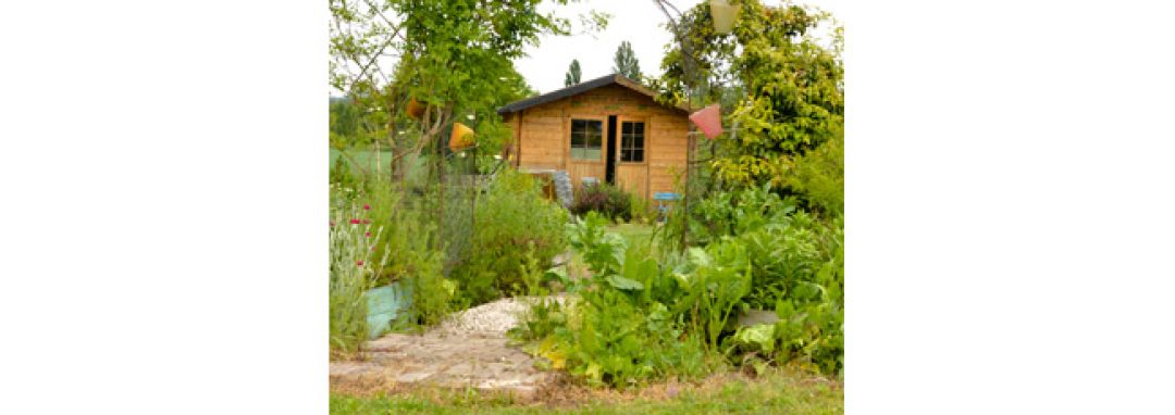 PA31 - FV Les MARRONNIERS : l'entrée de l'atelier jardin